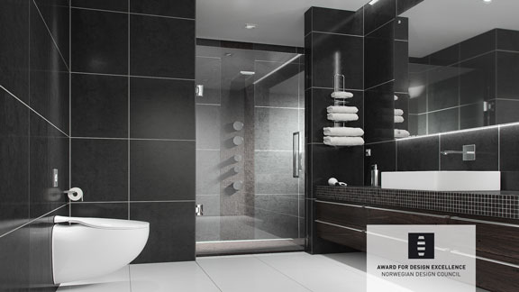 Foto: Toilette “Pearl” in Hotelbadezimmer