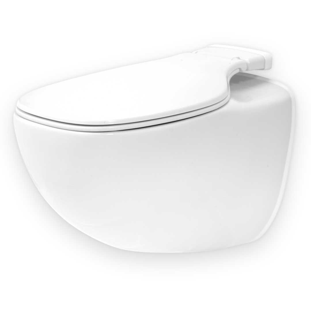 Foto: Toilette Modell “Pearl”, Porzellan, wandhängend